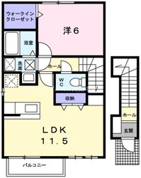 ｏＡｚｏ　Ｂ棟の物件間取画像